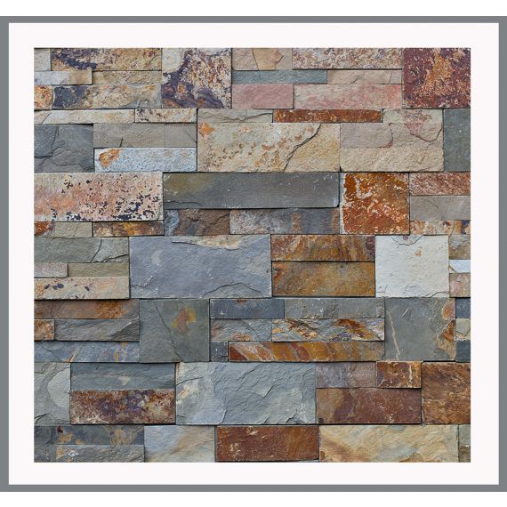 Fliesen Lager Stein-mosaik NRW 1 qm = 11 Matten ST-441 Marmor Wand-Verkleidung 