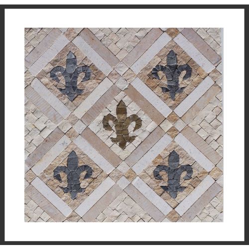 1 Fliese - Wand-Design - Mosaikfliesen - Naturstein - Royal 060 - Wall-Design