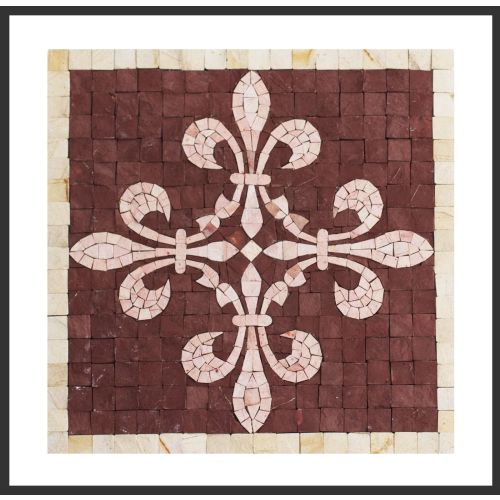 1 Fliese - Wand-Design - Design Mosaik Fliesen - Naturstein - Royal 053 - Design Tiles