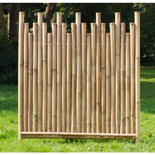 Bambuszaun - B-012 - Bambus Gartenzaun Sichtschutz