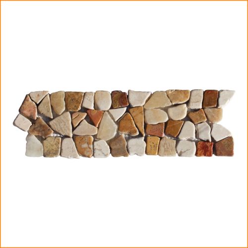 1 Bordüre - BO-335 - Marmor - Onyx - Mosaik-Fliesen - Naturstein -