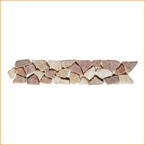 1 Bordüre - BO-554 - Onyx - Mosaikfliesen - Naturstein -