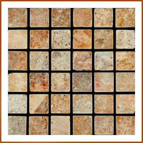 1 qm - LS-4203202 - Travertin - Mosaikfliesen - Natursteinmosaik - Wandfliesen - Bodenfliesen