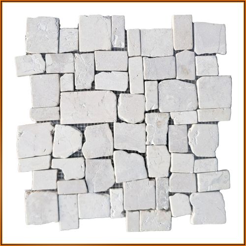 1 qm - M-020 - Mosaik - Natursteinfliesen - Bruchsteinmosaik - Marmormosaik