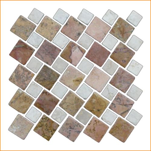 1 Fliese - PA-804 - Marmor - Mosaik - Fliesen - Naturstein - Wand-Design - Boden-Design