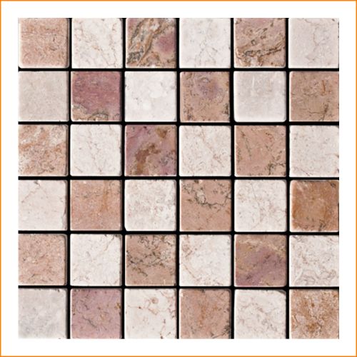 1 Fliese - PA-807 - Marmor - Mosaik - Fliesen - Naturstein - Wand-Design - Boden-Design