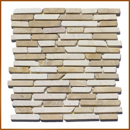 1 qm - ST-436 - Mosaik - Naturstein - Wand-Verkleidung - Wandverblender - Marmormosaik