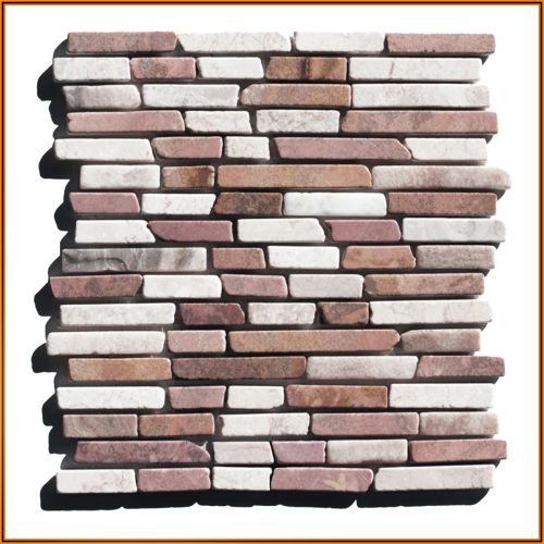 1 qm - ST-440 - Mosaik - Naturstein - Wandverkleidung - Wandverblender - Marmormosaik - Natural Stone Wall Cladding