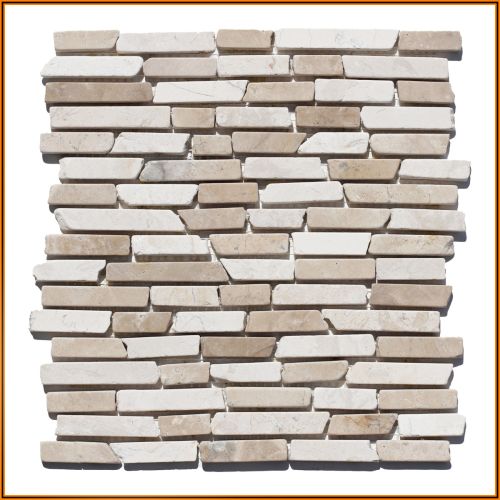 1 qm - ST-444 - Mosaik - Naturstein - Wand-Verkleidung - Wandverblender - Antik-Marmor