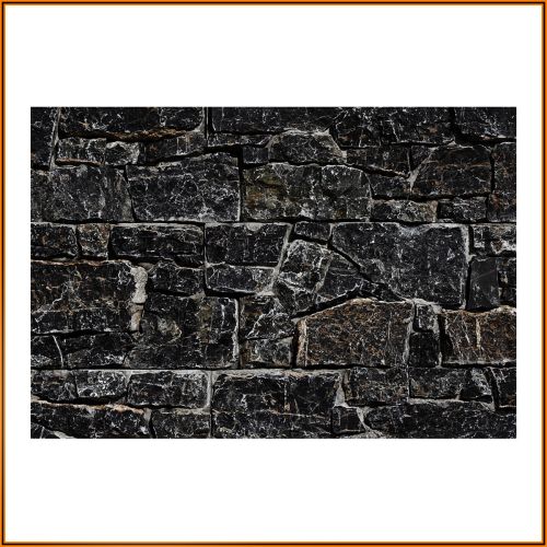 1 qm - W-005 - Wall Stone - Black Limestone - Wand-Verblender - Wand-Verkleidung - Naturstein -