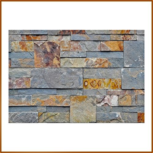 1 qm - W-009 - Wall Stone - Schiefer - Wand-Verblender - Wand-Verkleidung - Naturstein - Wand-Design