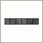 1 Bordüre - BO-114 - 30 x 5 cm - Marmormosaik - Bodenfliesen - Wandfliesen
