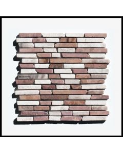 1 qm - ST-440 - Mosaik - Naturstein - Wandverkleidung - Wandverblender - Marmormosaik - Natural Stone Wall Cladding