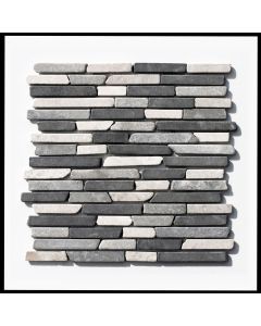 1 qm - ST-441 - Mosaik - Naturstein - Wand-Verkleidung - Wandverblender - Marmor-Mosaik