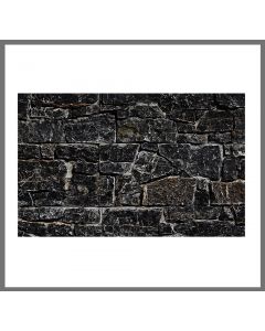 1 qm - W-005 - Wall Stone - Black Limestone - Wand-Verblender - Wand-Verkleidung - Naturstein -