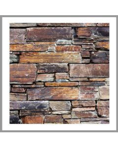 1 Muster - W-006 - Schiefer - Wandverblender - Steinwand - Naturstein-Mauer - Naturstein-Wand - Natural Stone Wall Cladding