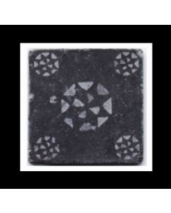 1 Fliese - Mosaik Fliesen Design - Black Limestone Manari Antik - Wand-Design - Boden-Design