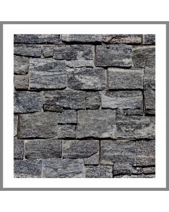 1 Muster - W-015 - Granit - Zermatt - Wanddesign - Steinwand - Wall Design - Naturstein-Wand