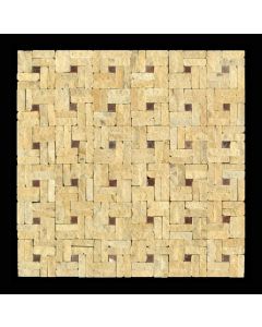 Mosaik Yellow Limestone Andia - 1 Fliese