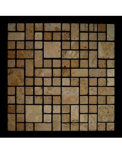 Mosaik Yellow Limestone Maoti - 1 Fliese