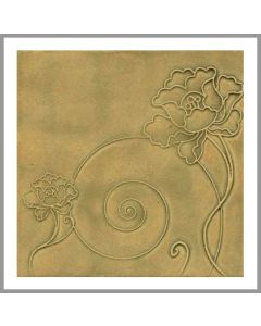 1 Fliese - Wand-Design - Design Fliesen - Bambus Blüten Small - Wall-Design -