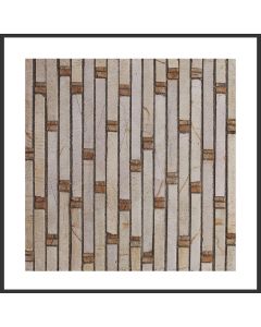 1 Fliese - Wand-Design - Design Mosaik Fliesen - Living 040 - Wall-Design -
