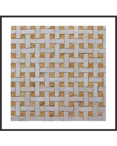 1 Fliese - Wand-Design - Design Mosaik Fliesen - Living 041 - Wall-Design -