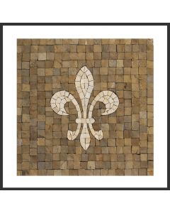 1 Fliese - Wand-Design - Mosaikfliesen - Naturstein - Royal 056 - Wall-Design