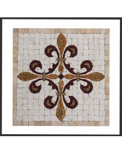 1 Fliese - Wand-Design - Design Mosaik Fliesen - Naturstein - Royal 059 - Design Tiles