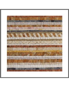 1 Fliese - Wand-Design - Ethno 036 - Mosaik Fliesen Design - Wall-Design