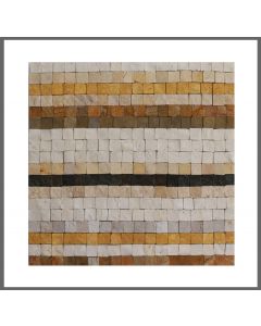 1 Fliese - Wand-Design - Mosaik - Ethno 033 - Design Fliesen