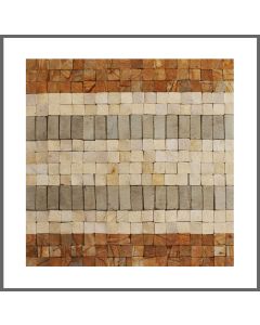 1 Fliese - Wand-Design - Mosaik - Ethno 035 - Design Fliesen