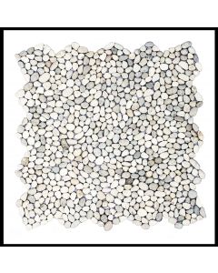 1 qm - K-559 - Micro Pebble Ivory - Kieselstein - Mosaik - Fliesen - Naturstein-Bodenbelag