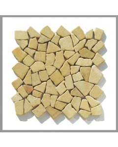 1 Mosaikfliese - M-012 - Mosaikfliesen - Naturstein - Malaga - Mediterran - Boden-Design - Wand-Design