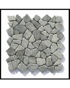 1 qm - M-010 - Mosaik - Naturstein - Fliesen - Marmor - Bruchsteinmosaik - Marmormosaik