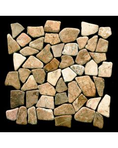 1 qm - SL-T106 - Mosaik - Natursteinfliesen - Bruchsteinmosaik - Marmormosaik
