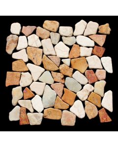 1 Mosaikfliese - SL-T-107 - Mosaikfliesen - Naturstein - Fliesen - Marmor - Onyx - Boden-Design - Wand-Design