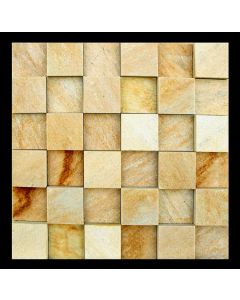 Mosaik Quarzit Aruba Block - 1 qm