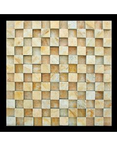 Mosaik Quarzit Barbedos Quarder - 1 qm