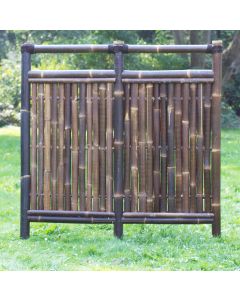 Bambuszaun - B-013 - Bambus - Wulung - Bambusrohr – Bambus-Sichtschutz - Gartenzaun