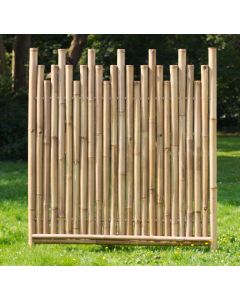 Bambuszaun - B-012 - Bambus Gartenzaun Sichtschutz