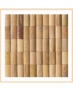 1 qm - BM-003 - Madagascar - Bambus - Mosaik - Fliesen - Holz-Design - Wand-Verblender - Wand-Paneele - Bamboo-Mosaic - Bamboo-Design