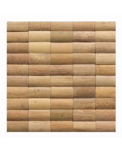 1 Fliese - BM-003 - Madagascar - Bambus - Mosaik-Fliesen - Wand-Design - Wandverkleidung - Wandpaneele - Bamboo-Mosaic