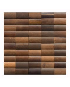 1 Fliese - BM-004 - Giava - Bambus - Mosaik-Fliesen - Holz-Design - Holz-Verblender -  Bamboo-Mosaic
