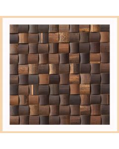 1 qm - BM-012 - Kangaroo Island - Bambus Mosaik - Holz-Design - Wand-Verblender - Design-Fliesen - Bamboo-Mosaic - Bamboo-Design