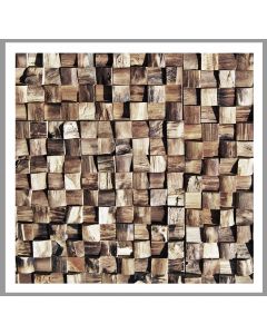 1 qm - HO-001 - Semeru - Teak - Wandverblender - Holz-Design - Holz-Verkleidung - Wand-Verkleidung -