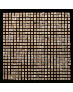 1 Fliese - LS-TM-07-003 - Travertin - Mosaik - Fliesen - Naturstein - Wand-Design - Boden-Design
