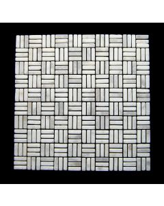 1 Fliese - LS-TMBW-15-009 - Marmor - Mosaik - Fliesen - Naturstein - Wand-Design - Boden-Design