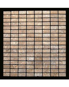 1 Fliese - LS-TMDA-16-003 - Travertin - Mosaik - Fliesen - Naturstein - Wand-Design - Boden-Design