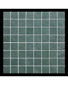 1 Fliese - MI-MO03AR04 - Schiefer - Mosaik - Fliesen - Naturstein - Wandfliesen - Bodenfliesen